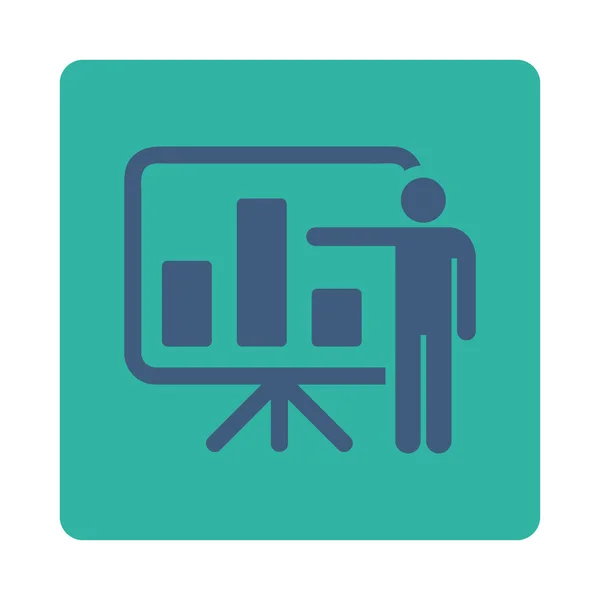 Icono de presentación — Vector de stock