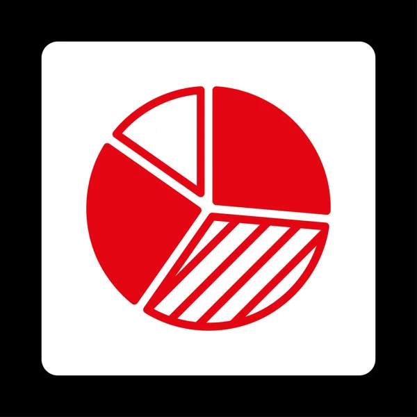 Ícone gráfico de pizza — Vetor de Stock