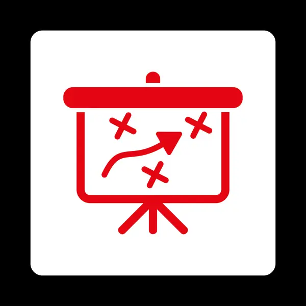 Strategie pictogram — Stockvector