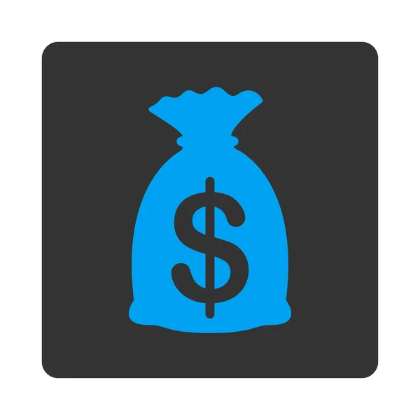Icône sac d'argent — Image vectorielle