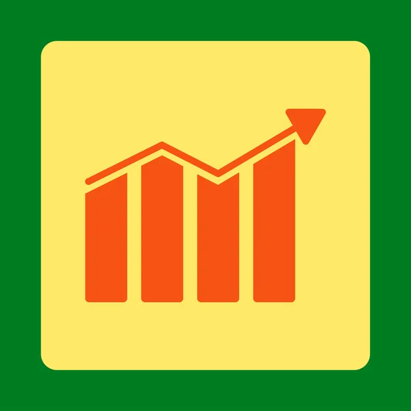 Ícone de tendência — Vetor de Stock