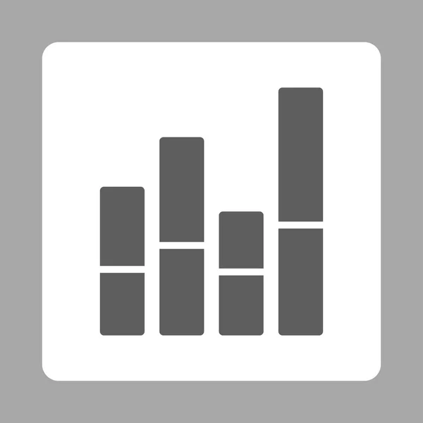 Icono gráfico de barras — Archivo Imágenes Vectoriales