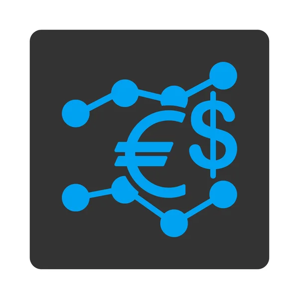 Měny trendy ikona — Stockový vektor