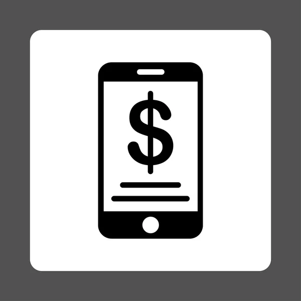 Mobilny portfel ikona — Zdjęcie stockowe