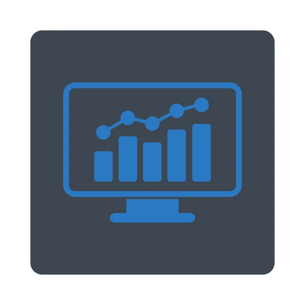 Monitoring Icon — Stock Photo, Image