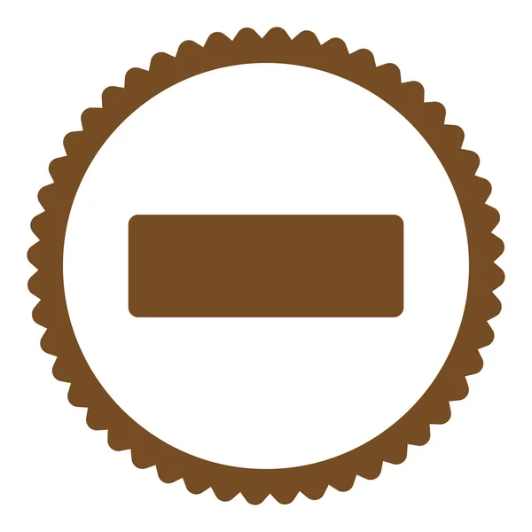 Символ коричневого цвета — стоковое фото