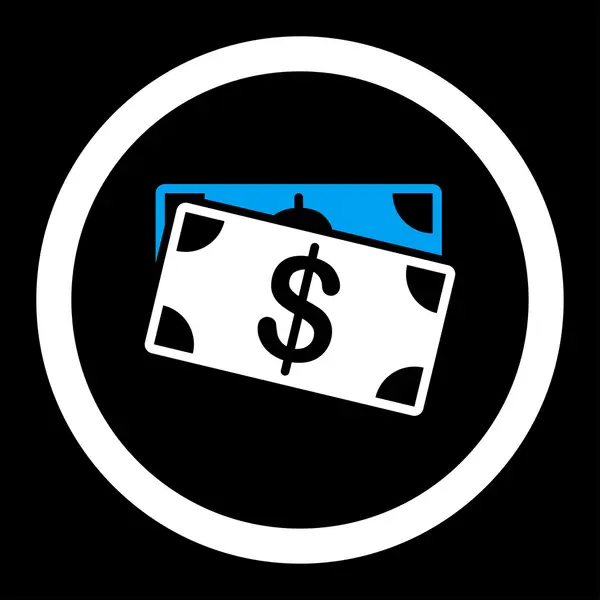 Doları banknot simgesi — Stok fotoğraf
