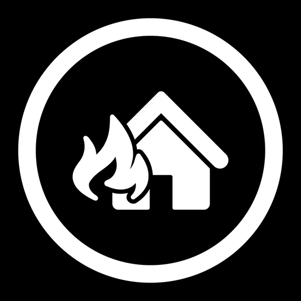 Ogień uszkodzenia ikona — Wektor stockowy