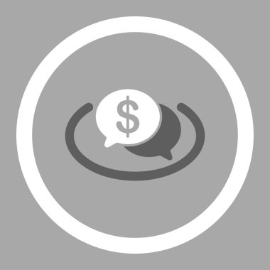 Finansal ağ simgesini