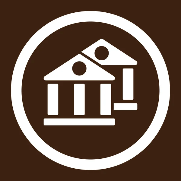 Banken pictogram — Stockvector
