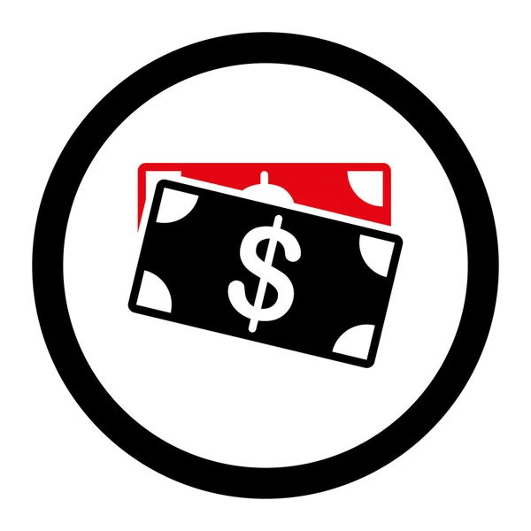 Symbol für Dollar-Banknoten — Stockvektor