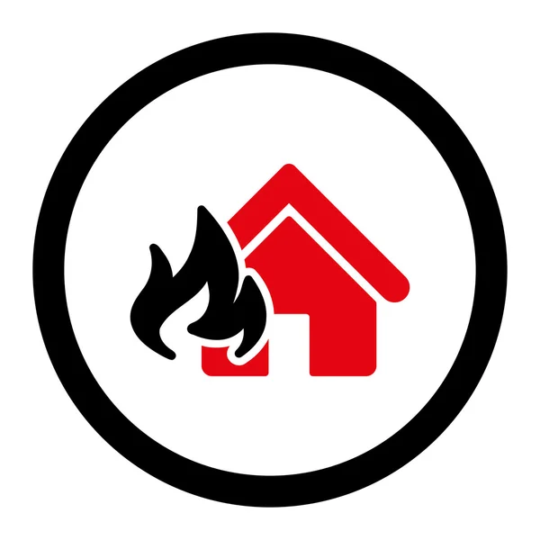 Fire Damage icon — Stock Vector