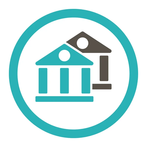 Banken pictogram — Stockvector