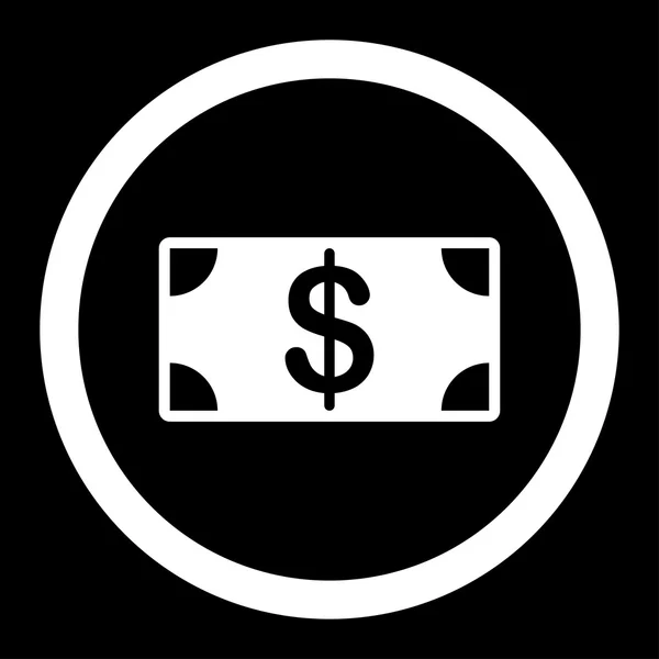 Bankbiljet van pictogram — Stockfoto
