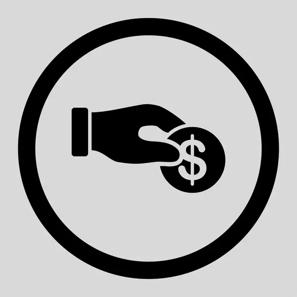 Donation icon — Stock Photo, Image