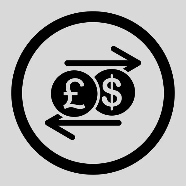 Icono de cambio de dinero — Foto de Stock