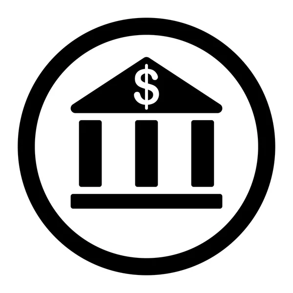 Ícone bancário — Fotografia de Stock
