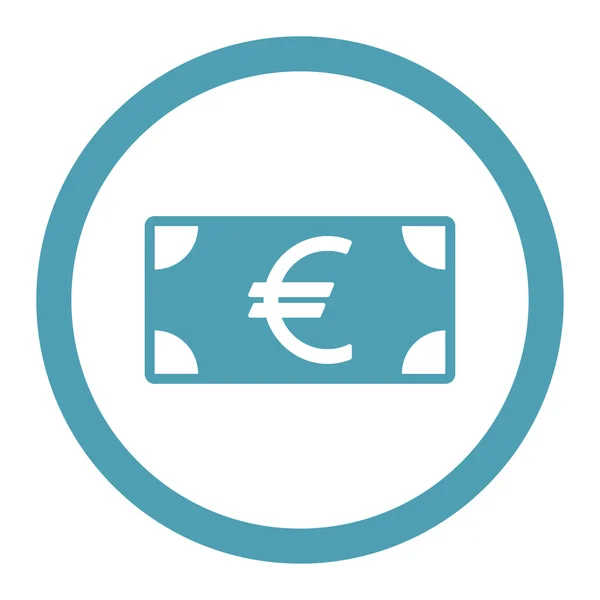 Icona delle banconote in euro — Foto Stock