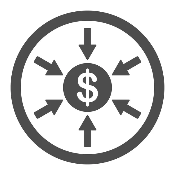 Ikona dochodów — Zdjęcie stockowe