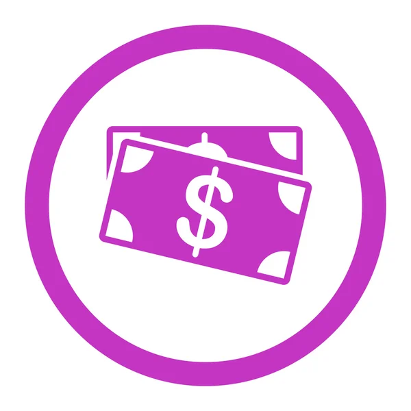 Dollar Banknotes icon — Stock Photo, Image