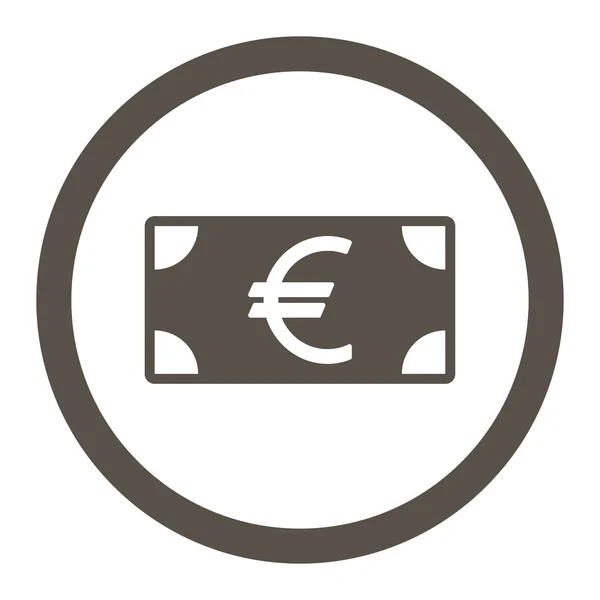 Euro-biljet pictogram — Stockvector