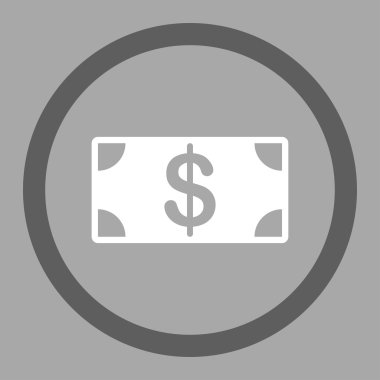 Banknote Düz Simgesi