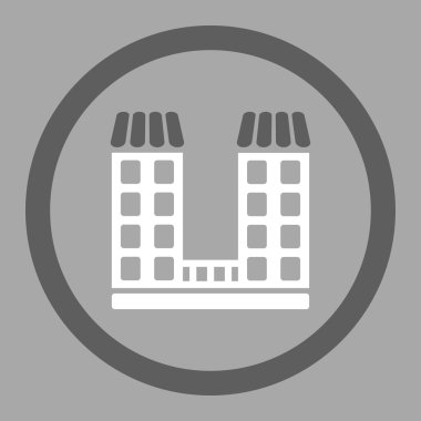 şirket düz simgesi