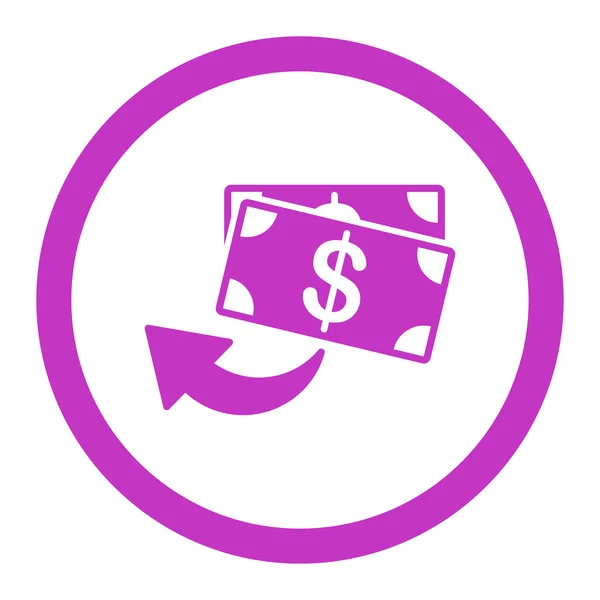 Cashback Flat Icon — Stock Vector