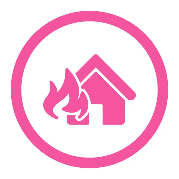 Fire Damage icon — Stock Vector