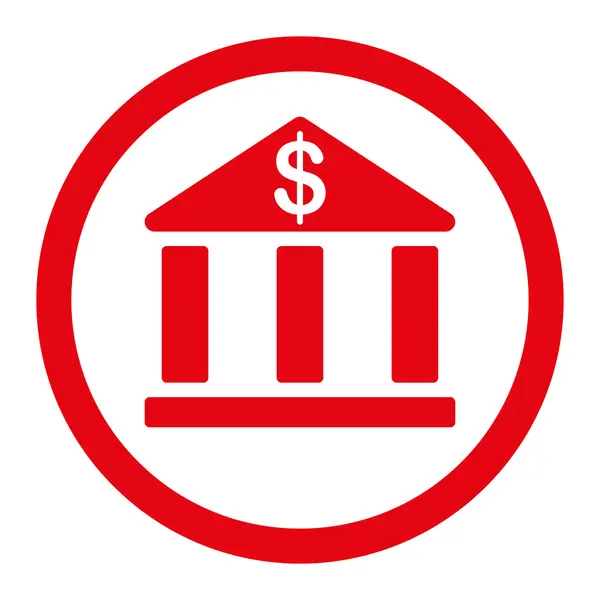 Банк плоских значок — стоковий вектор