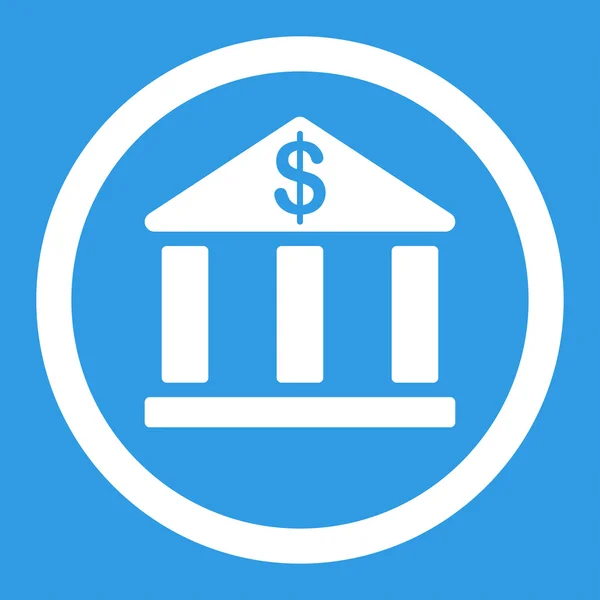 Bank Flat ikon — Stock Vector