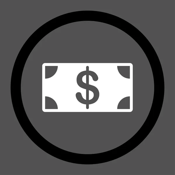 Plochá ikona bankovky — Stockový vektor