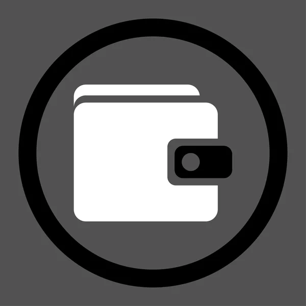 M-cüzdan düz simgesi — Stok Vektör