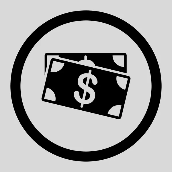 Symbol für Dollar-Banknoten — Stockvektor