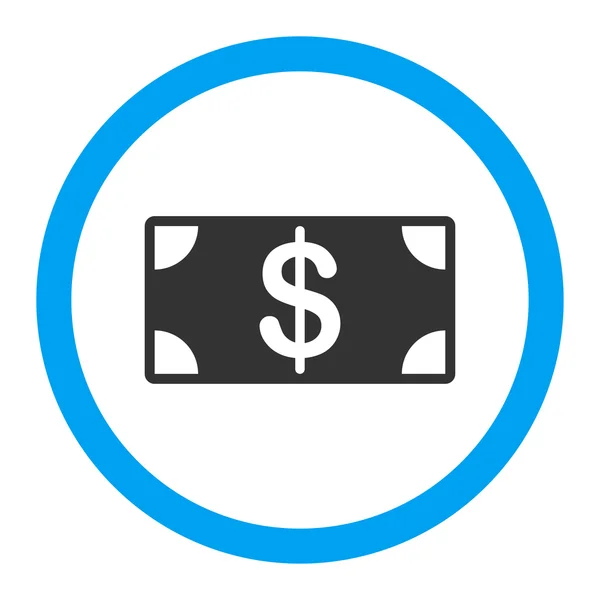Vlakke pictogrammen van bankbiljetten — Stockvector