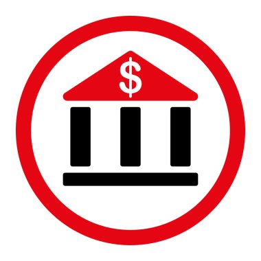 Banka Düz Simgesi