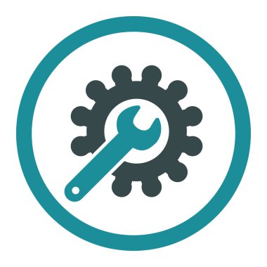 Özelleştirme düz yumuşak mavi renkler yuvarlak vektör simgesi