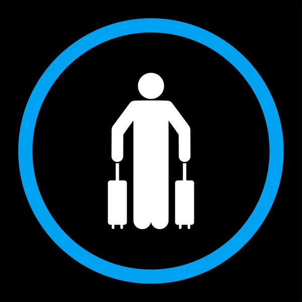 Ikone im Passagiergepäck — Stockvektor