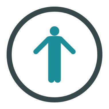 Cehalet düz simgesi