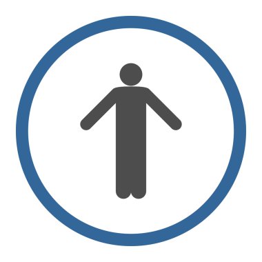 Cehalet düz simgesi