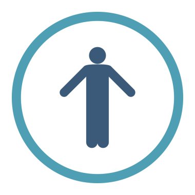 Cehalet düz simgesi