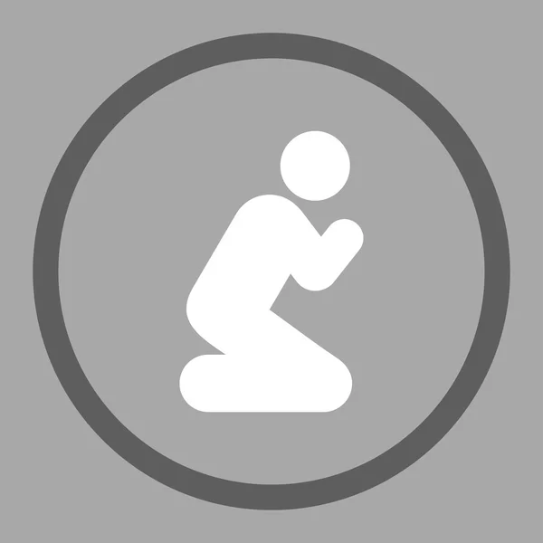 Pray icon — Stock Photo, Image