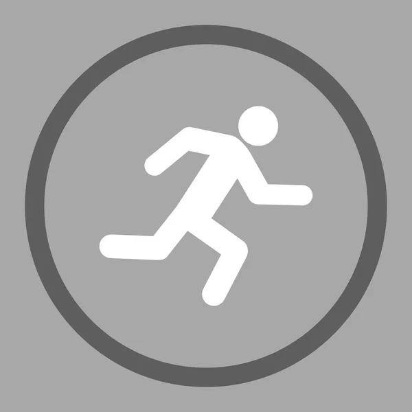 Running man icon — Stock Photo, Image