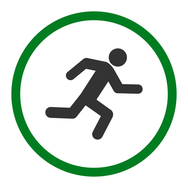 Running man icon — Stock Photo, Image