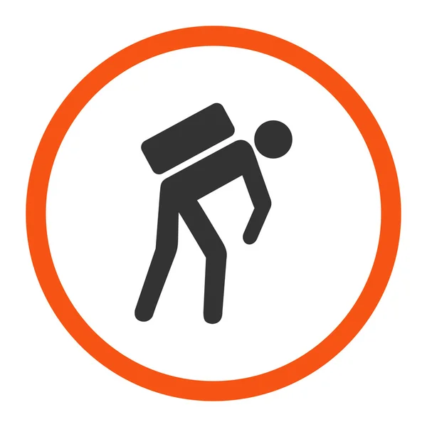 Courier icon — Stock Photo, Image