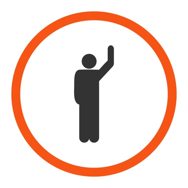 Hitchhike icon — Stock Photo, Image