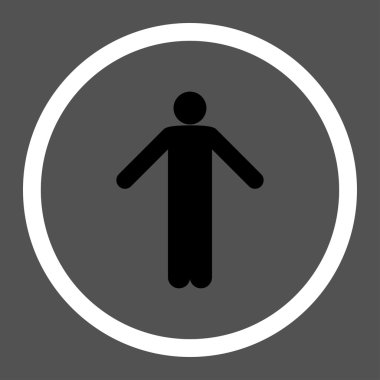 Cehalet düz simgesi