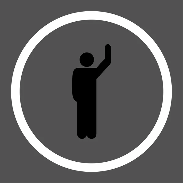 Hitchhike Flat Icon — Stock Photo, Image