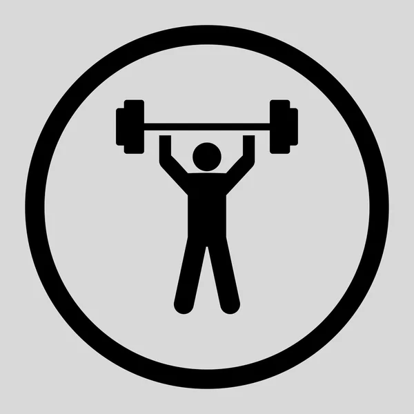 Power lifting icon — Stock Photo, Image