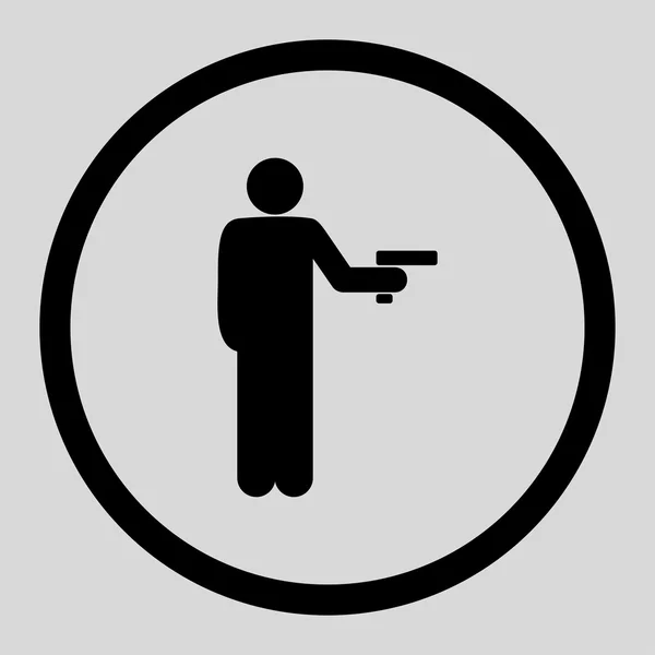 Robbery Flat Icon — Stock Photo, Image